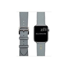 Zillionaire Apple Watch Кожаный ремешок Pebbled  — Светло-синий 42/44/45mm цена и информация | Аксессуары для смарт-часов и браслетов | kaup24.ee