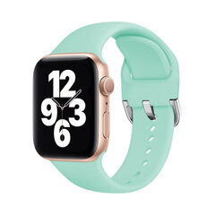 Apple Watch Active Silikoon Rihm – Blue sea 38/40/41mm hind ja info | Nutikellade ja nutivõrude tarvikud | kaup24.ee