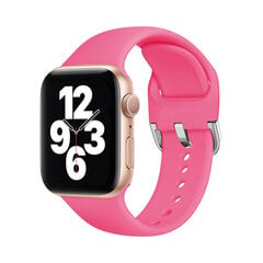 Силиконовый ремешок Active для Apple Watch — Barbie Pink 42/44/45мм цена и информация | Аксессуары для смарт-часов и браслетов | kaup24.ee