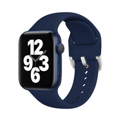 Apple Watch Active Silikoon Rihm – Kesköösinine 38/40/41mm hind ja info | Nutikellade ja nutivõrude tarvikud | kaup24.ee