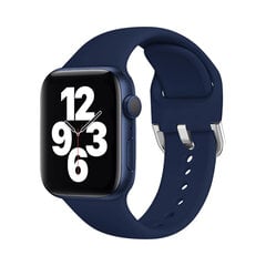 Apple Watch Active Silikoon Rihm – Kesköösinine 42/44/45mm hind ja info | Nutikellade ja nutivõrude tarvikud | kaup24.ee