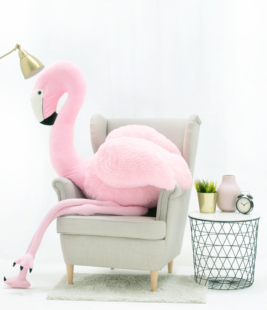 Pehme mänguasi flamingo Fofo 220 cm, roosa hind ja info | Pehmed mänguasjad | kaup24.ee