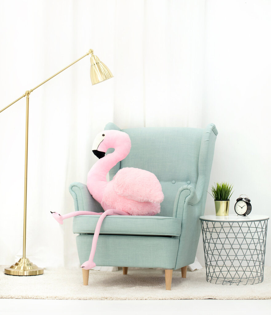 Pehme mänguasi flamingo Fofo 125 cm, roosa hind ja info | Pehmed mänguasjad | kaup24.ee