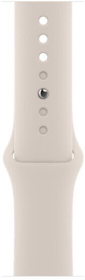 Apple Watch Series 8 GPS 45mm Starlight Aluminium Case ,Starlight Sport Band - MNP23EL/A LV-EE цена и информация | Nutikellad (smartwatch) | kaup24.ee