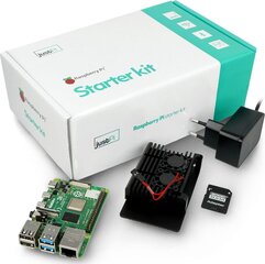 Raspberry Pi 4B WiFi 2GB RAM komplekt koos tarvikutega – kahe ventilaatoriga ümbris hind ja info | Robootika, konstruktorid ja tarvikud | kaup24.ee