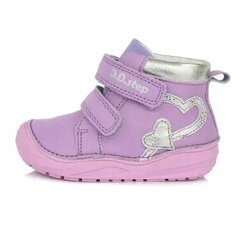 Кожаные  ботинки для девочек "D.D.STEP.
A071-614A.
Lavender. цена и информация | Ботинки детские | kaup24.ee