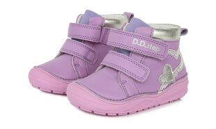 Кожаные  ботинки для девочек "D.D.STEP.
A071-614A.
Lavender. цена и информация | Детские сапоги | kaup24.ee