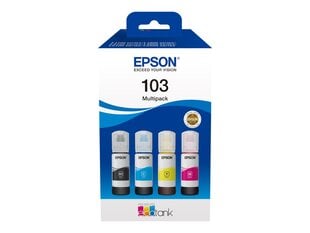 Картридж с чернилами Epson C13T00S64A 4 шт., оригинальный, черный, голубой, пурпурный, желтый цена и информация | Картриджи и тонеры | kaup24.ee