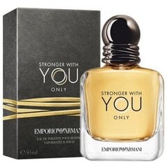 Духи Armani Stornger With You Only EDT, 50 мл цена и информация | Мужские духи | kaup24.ee