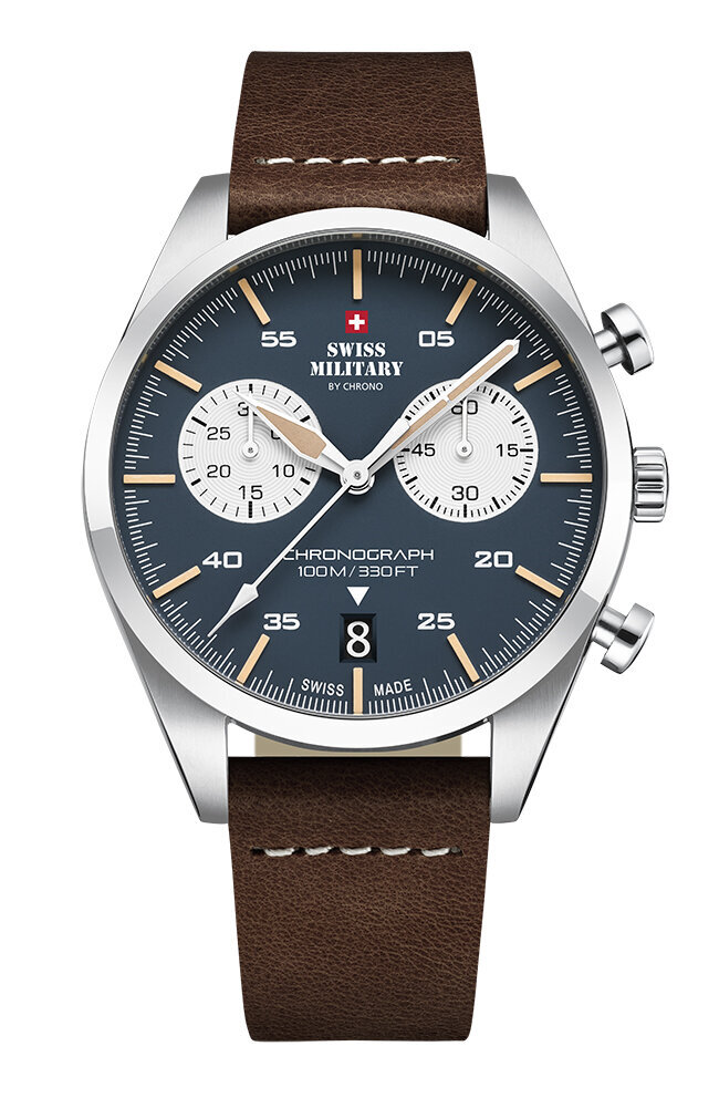 Meeste käekell Swiss Military by Chrono SM34090.04 цена и информация | Meeste käekellad | kaup24.ee