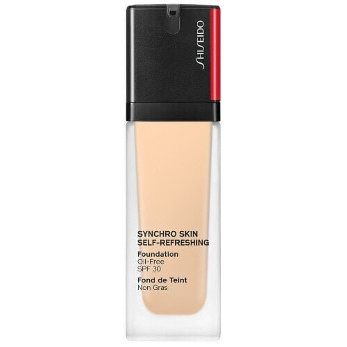 Jumestuskreem Shiseido Synchro Skin Self-Refreshing Foundation SPF 30 - Long-lasting makeup 30 ml 110 Alabaster цена и информация | Jumestuskreemid, puudrid | kaup24.ee