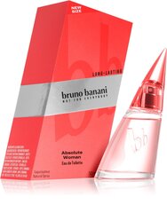 Naiste tualettvesi Bruno Banani Absolute Woman EDT, 50 ml hind ja info | Naiste parfüümid | kaup24.ee