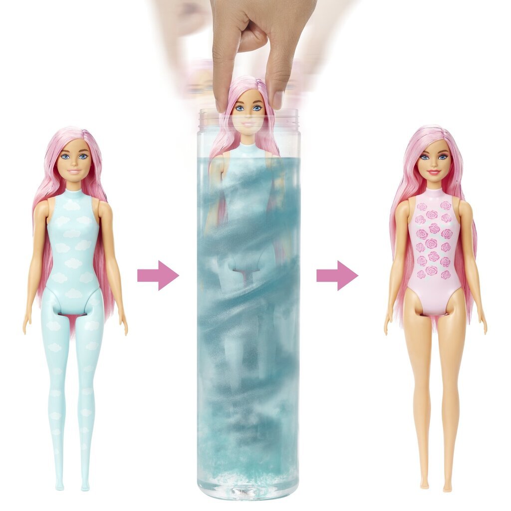 Barbie® Color Reveal® vihma seeria üllatusnukk HCC57 hind ja info | Tüdrukute mänguasjad | kaup24.ee