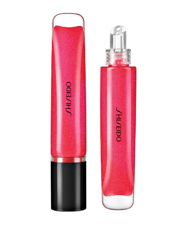 Huuleläige Shiseido Shimmer GelGloss Moisturizing Lip Gloss with Glowy Finish - Lip Gloss with Hydrating Effect and Glitter 9 ml 07 Shin Ku Red #EB3A68 hind ja info | Huulepulgad, -läiked, -palsamid, vaseliin | kaup24.ee