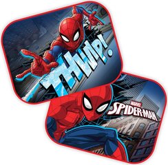 Автомобильные шторы Marvel Spider-man 44 x 35см x 2шт. цена и информация | Аксессуары для автокресел | kaup24.ee