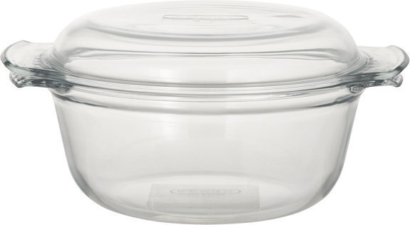 Kastrul klaasist kaanega Pyrex Classic Läbipaistev Klaas: Maht - 2,5 L цена и информация | Ahjuvormid ja küpsetustarvikud | kaup24.ee