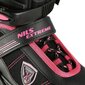 Reguleeritava suurusega rulluisud Nils Extreme NA19088, must/roosa цена и информация | Rulluisud ja tarvikud | kaup24.ee