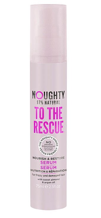 Toitev, taastav seerum kahjustatud ja räsitud juustele NOUGHTY "To The Rescue", 75 ml цена и информация | Maskid, õlid, seerumid | kaup24.ee