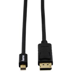 Kaabel Hama 00054563 DisplayPort/Mini DisplayPort, 1.8m цена и информация | Кабели и провода | kaup24.ee