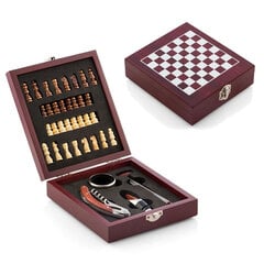 Коробка для аксессуаров для вина с шахматной доской цена и информация | Бизнес подарки | kaup24.ee