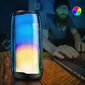 WK Design portable wireless Bluetooth 5.0 speaker RGB 2000mAh D31, must цена и информация | Kõlarid | kaup24.ee