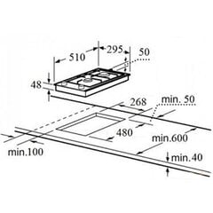 Schlosser PGH3151B hind ja info | Pliidiplaadid | kaup24.ee