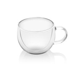 Eta Чашка для эспрессо с двойными стеклянными стенками, 80 мл, 2 шт. цена и информация | Стаканы, фужеры, кувшины | kaup24.ee