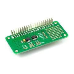 ADC-DAC Pi Zero MCP3203 + MCP4822 - A/C ir C/A цена и информация | Электроника с открытым кодом | kaup24.ee