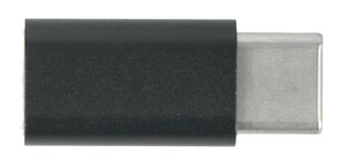 Adapter microUSB - USB C hind ja info | USB jagajad, adapterid | kaup24.ee