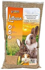 Croci Lettosan liivakast närilistele, maisiterad, 4l. цена и информация | Подстилка, сено для грызунов | kaup24.ee