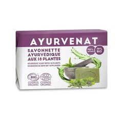 Аюрведическое мыло с 18 травами Oleanat Bio Ayurvenat, 100 г цена и информация | Мыло | kaup24.ee