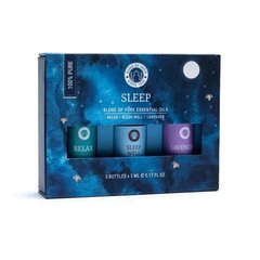 Eeterlike õlide komplekt Song of India Sleep, 3x5 ml hind ja info | Eeterlikud ja kosmeetilised õlid | kaup24.ee