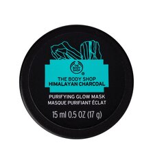 Puhastav, sära andev näomask The Body Shop Himalayan Charcoal 15 ml цена и информация | Маски для лица, патчи для глаз | kaup24.ee