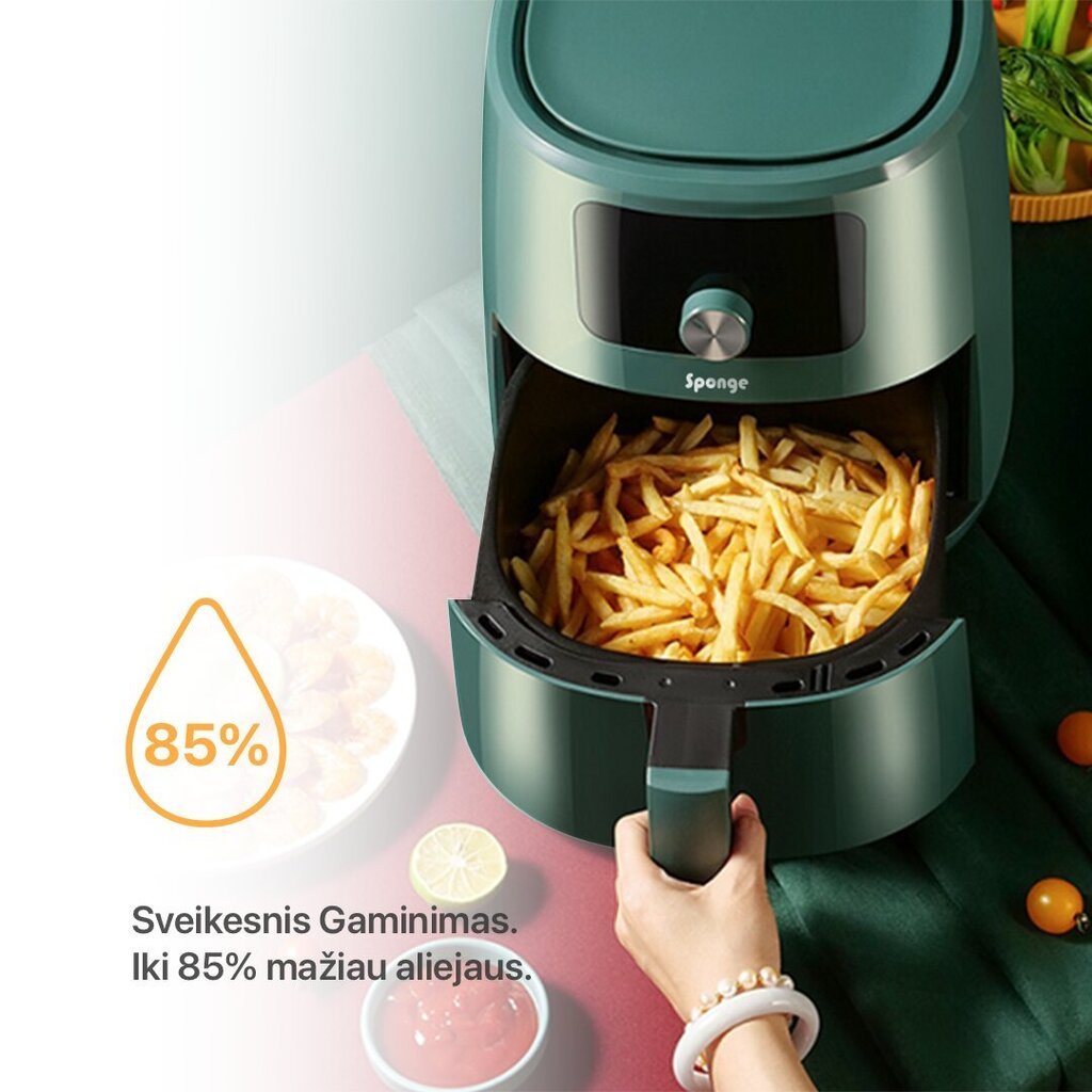 Sponge Air Fryer 6L hind ja info | Fritüürid, kuumaõhufritüürid | kaup24.ee