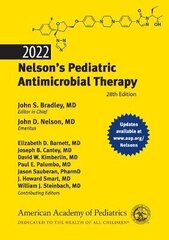 2022 Nelson's Pediatric Antimicrobial Therapy 28Th Revised Edition hind ja info | Võõrkeele õppematerjalid | kaup24.ee