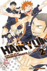 Haikyu!!, Vol. 2: The View From The Top, Volume 2 цена и информация | Пособия по изучению иностранных языков | kaup24.ee