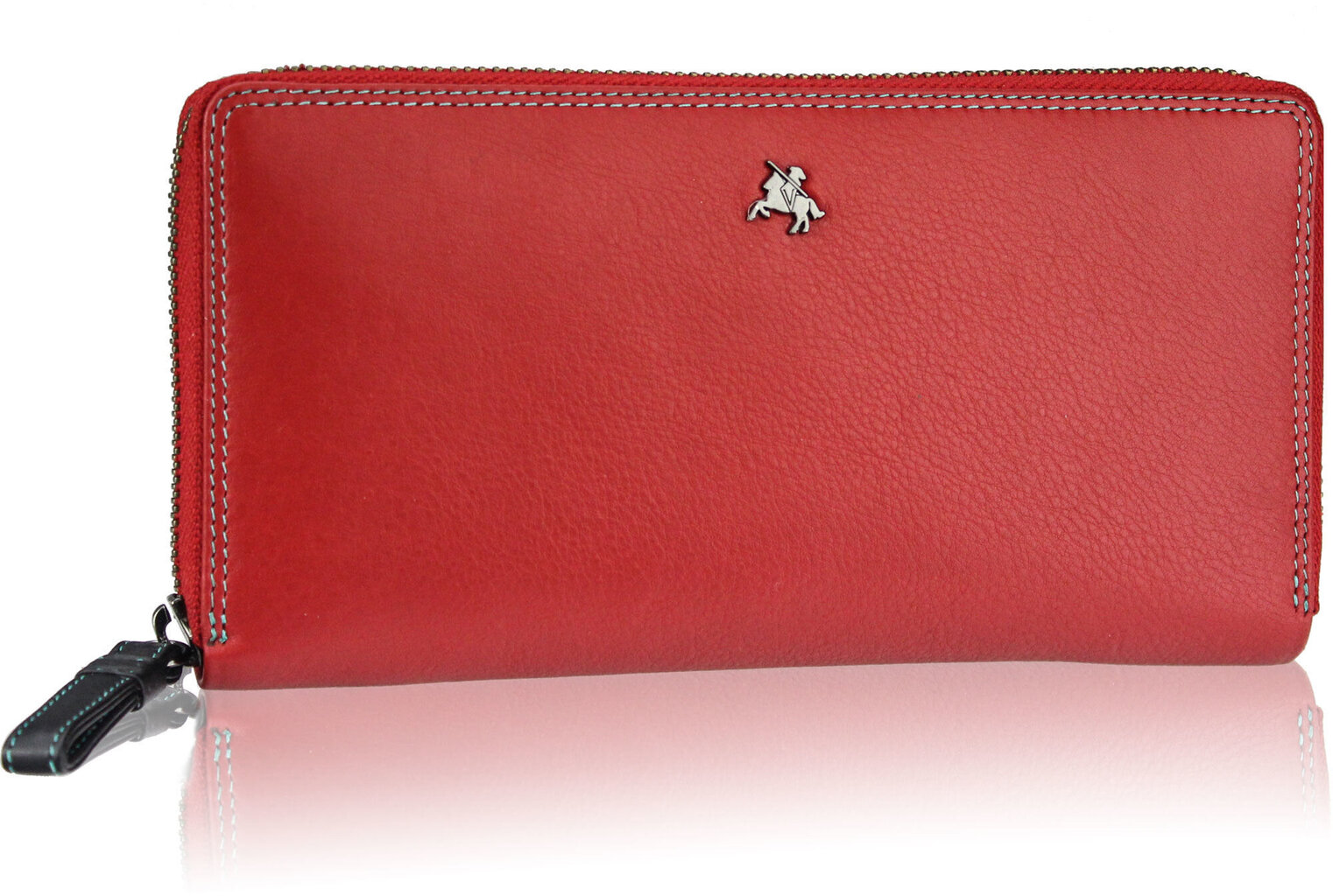 Naiste nahast rahakott Visconti SP33, punane hind ja info | Naiste rahakotid | kaup24.ee