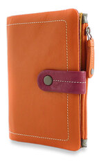 Naiste nahast rahakott Visconti M87, oranž hind ja info | Naiste rahakotid | kaup24.ee