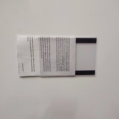Plastikust horisontaalne tasku magnetribaga, А6 hind ja info | Kirjatarbed | kaup24.ee