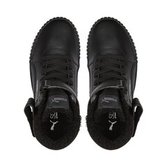 Детская повседневная обувь Puma Carina 2,0 Mid 387380*01, черная 4065449700641 цена и информация | Детская спортивная обувь | kaup24.ee