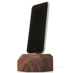 Laadimisjaam Woodcessories eco182 sobib Apple iPhone 6 / 7 / 8 / X, tume hind ja info | Mobiiltelefonide laadijad | kaup24.ee