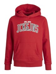 Детская толстовка Jack & Jones 12213292*01, красная, 5715311836211 цена и информация | Свитеры, жилетки, пиджаки для мальчиков | kaup24.ee