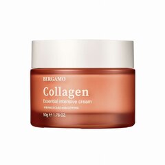 Näokreem kollageeniga bergamo Collagen Essential Intensive Cream, 50g цена и информация | Кремы для лица | kaup24.ee
