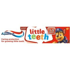 Зубная паста для маленьких зубов Aquafresh Щенячий патруль, для детей 3-5 лет, 50мл цена и информация | Для ухода за зубами | kaup24.ee