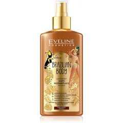 Kuldne näo- ja kehasprei Eveline Cosmetics Brazilian Body 150 ml цена и информация | Кремы для автозагара | kaup24.ee