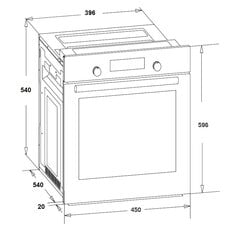 Schlosser OE 552 MTB цена и информация | Духовки | kaup24.ee