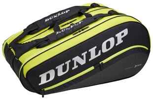 Tennis Bag Dunlop SX PERFORMANCE 12 racket THERMO  black/yellow цена и информация | Товары для большого тенниса | kaup24.ee