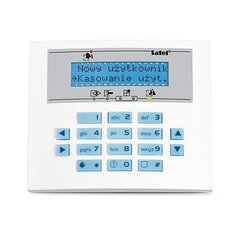 KEYPAD LCD S-TYPE /INTEGRA/BLUE INT-KLCDS-BL SATEL цена и информация | Cигнализации | kaup24.ee