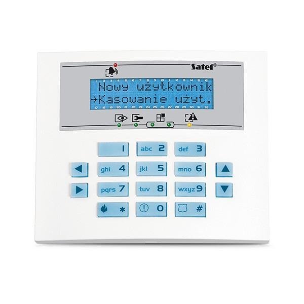 KEYPAD LCD S-TYPE /INTEGRA/BLUE INT-KLCDS-BL SATEL hind ja info | Signalisatsioon | kaup24.ee