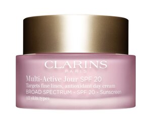 Päevakreem-geel Clarins Multi Active 50 ml цена и информация | Кремы для лица | kaup24.ee